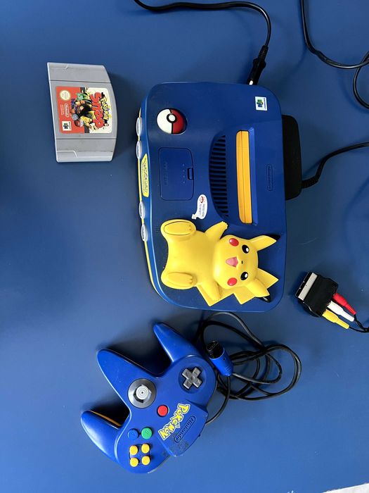 Nintendo 64 – Edição Especial Pikachu (Original)