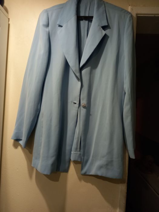 Conjunto casaco e vestido