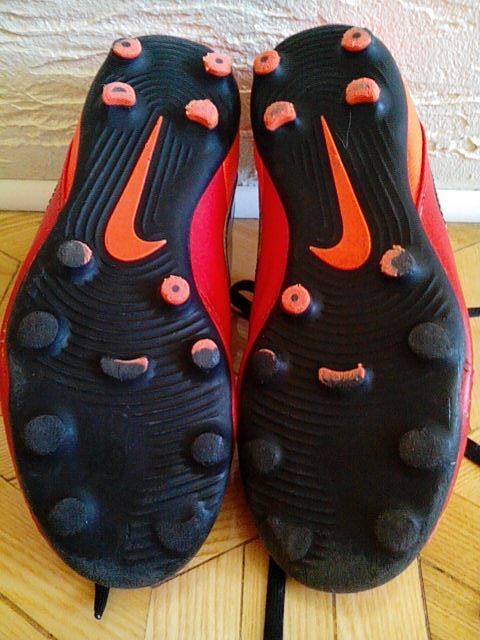 Korki piłkarskie Tiempo Nike CZERWONE