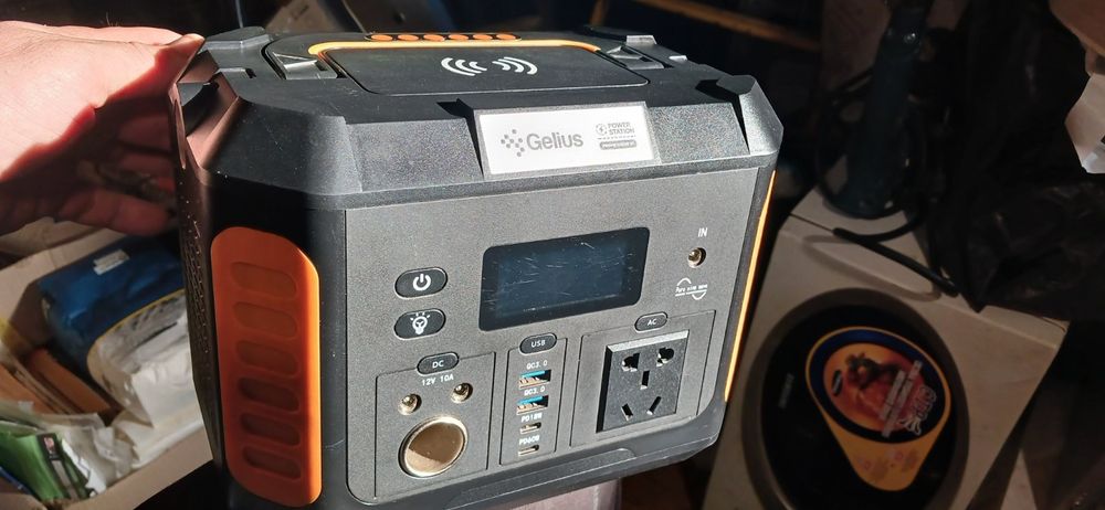 Эректро станция Gelios Бесперебойник геннератор беспроводная зарядка