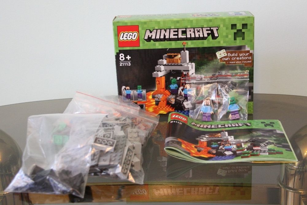 LEGO Minecraft 21113 Jaskinia 100%komplet

100% komplet + instrukcja +