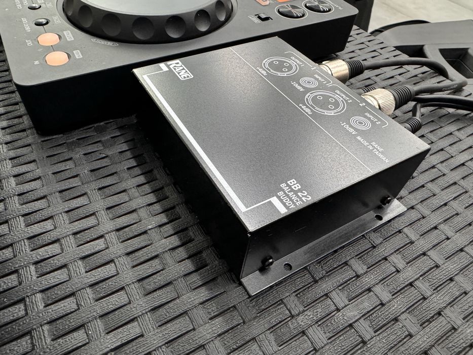 Interfejs Rane BB22 konwerter rca do xlr denon pioneer ddj nowy 791pln