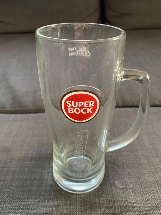 Copo Super Bock Sabor Autêntico 50cl Crisal