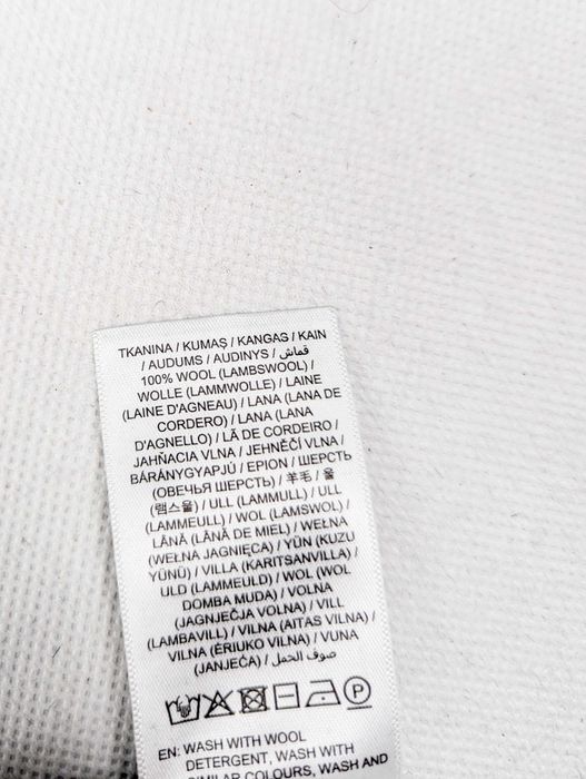 Gant zielony sweter 100% wełna jagnięca M