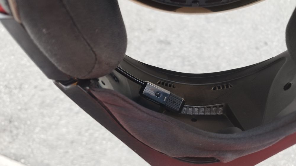 Capacete ACERBIS BOX G-348 Branco C/ Equip.  comunicação Bluetooth