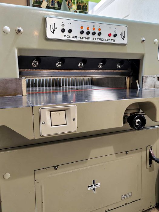 Guilhotina Industrial Polar-Mohr Eltromat 72 CE