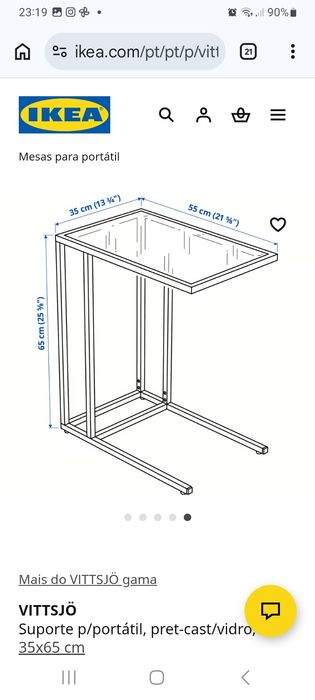Mesa de apoio/ portatil