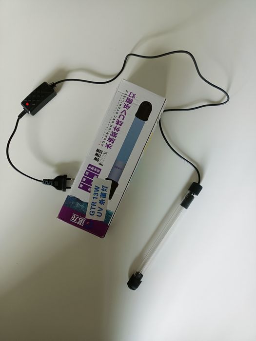 Lampa UV akwarium