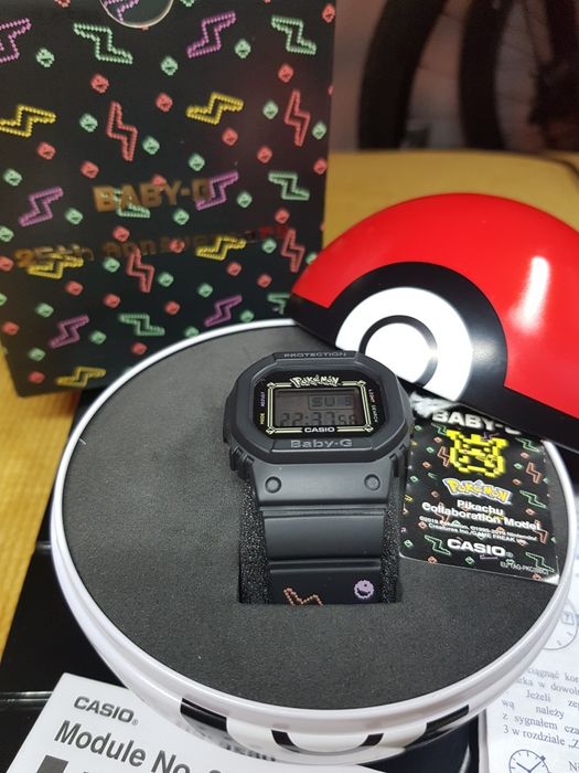 Casio Baby-G BGD-560PKC-1ER Pokemon limited, Nieużywany