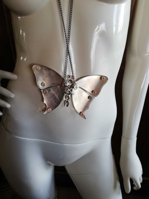 naszyjnik boho motyl