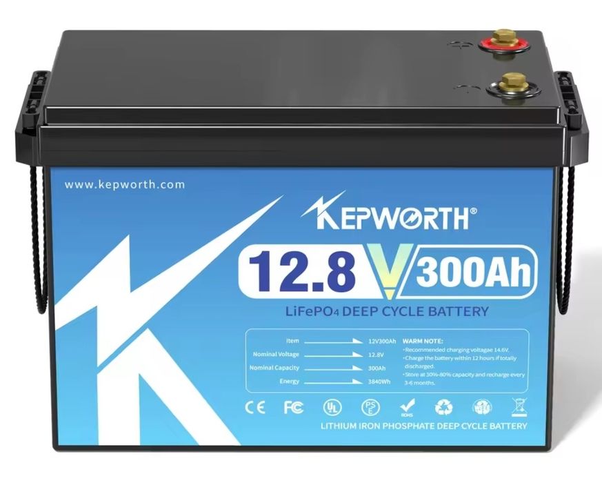 Bateria de lítio 300ah lifepo4 nova