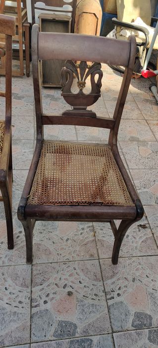 6 cadeiras diferentes em pau santo