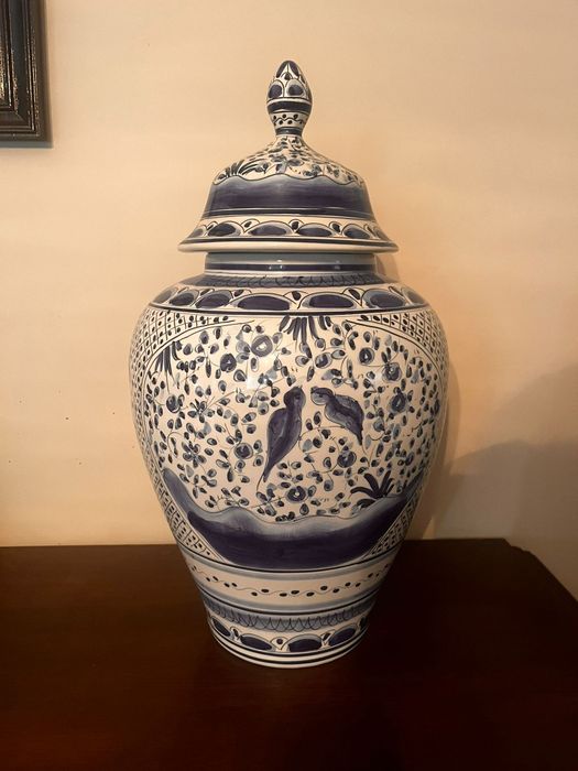 Vaso pintado a mão