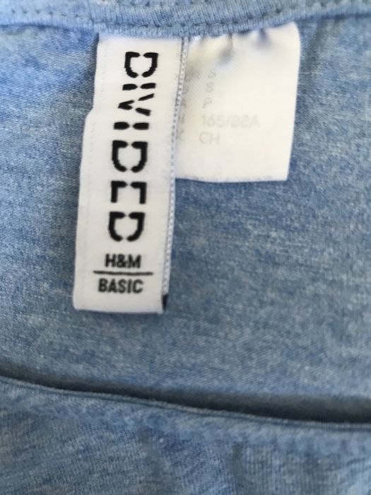 Crop top H&M rozmiar S długi rękaw