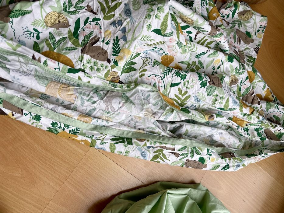 Conjuntos Lençóis e capas edredão para cama berço bébé 60*120