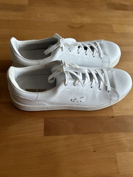 Sapatilhas brancas em pele / couro Umder Blue