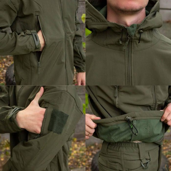 Тактичні костюми SoftShell Gwild на флісі  всі кольори топ якість