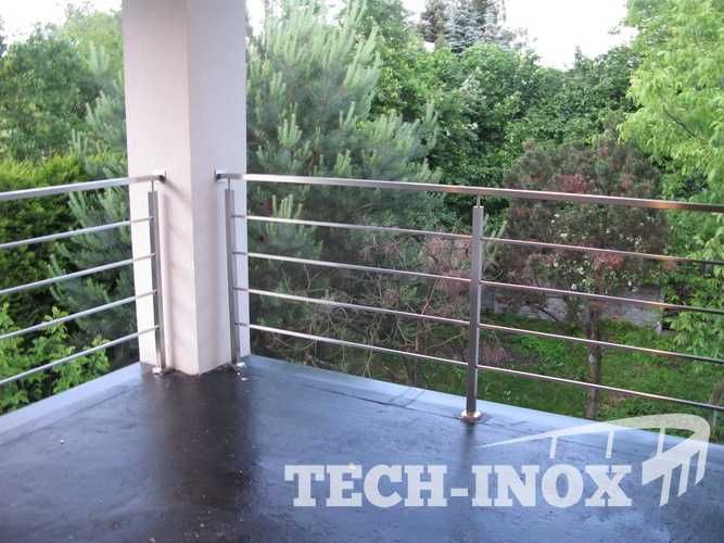 Balustrady ze stali nierdzewnej, balkony, wycena, pomiar gratis