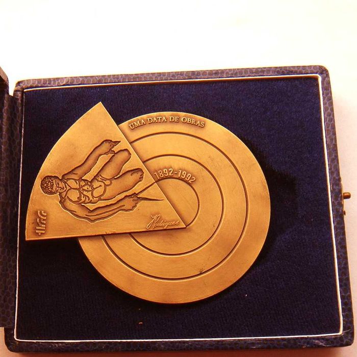 Medalha de Bronze Construção Civil em Estojo por JOSÉ RODRIGUES