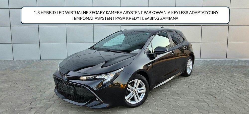 Toyota Corolla Virtualne zegary Kamera asystent pasa asystent parkowania