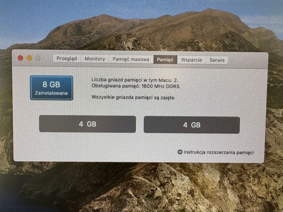 Komputer Apple iMac 13.1 21,5-inch, late 2012 uszkodzony ekran