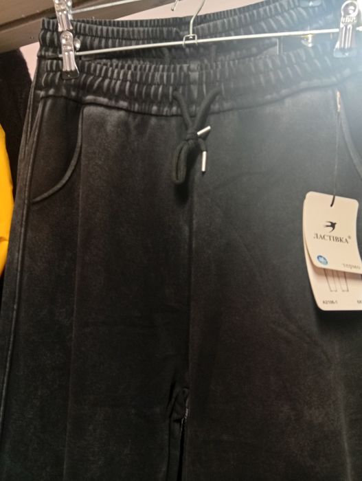 Брючки  Мом под джинс на меху, 2ХL, 3 XL ,кач трикотаж премиум качеств