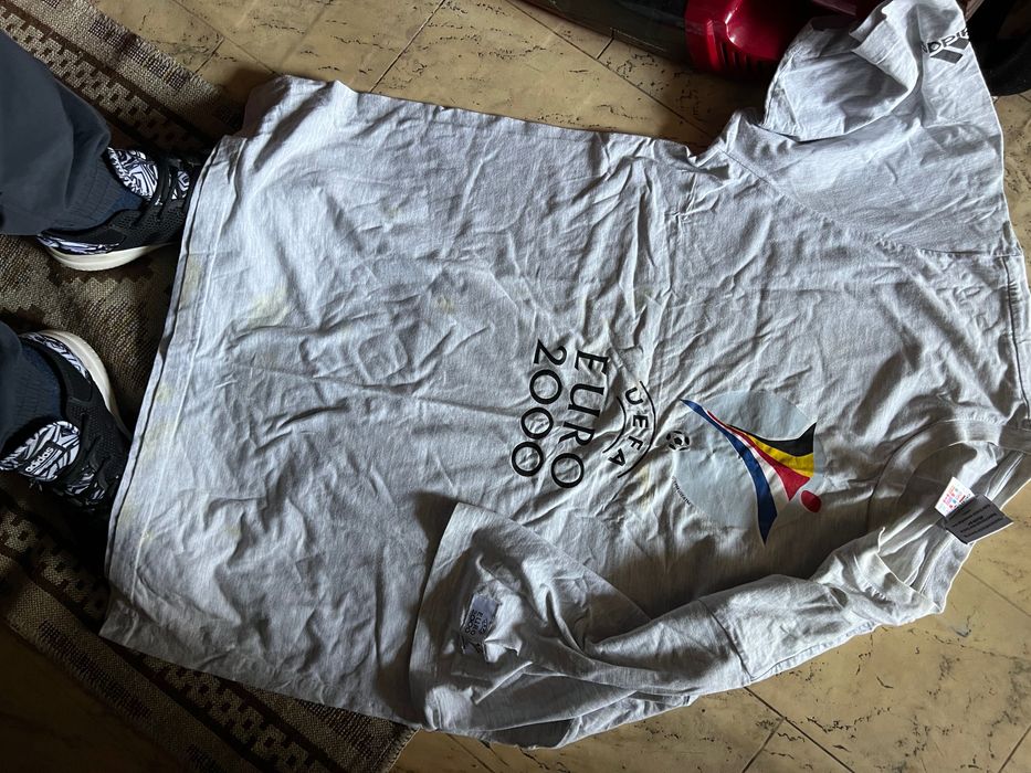Euro 2000 tamanho xl camisola adidas