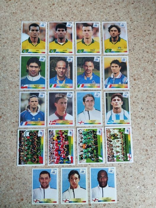 3 рідкісні англійці та апдейт ЧС-98 Panini