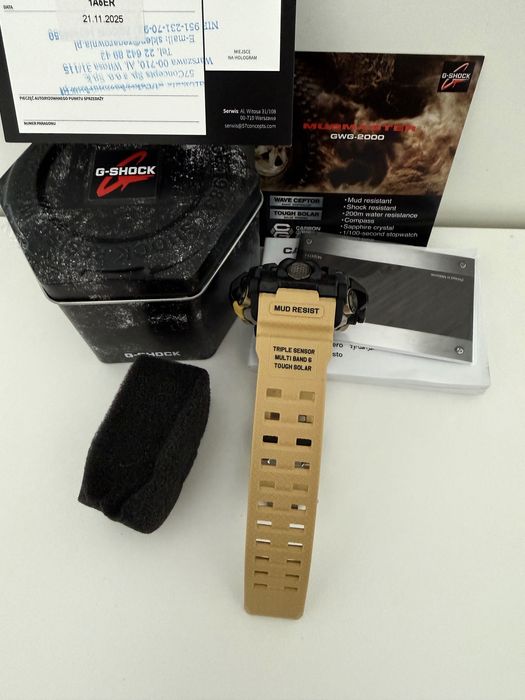 Casio G-SHOCK GWG-2000-1A5ER Master of G Mudmaster gwr