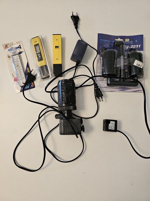 PACK Aquariofilia (material aquário) + Aquário