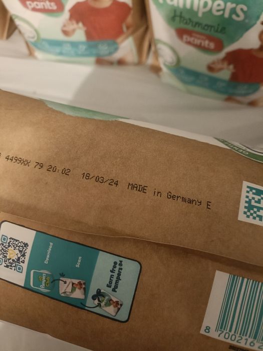 Pampers Harmonie nappy pants 6, 19 sztuk