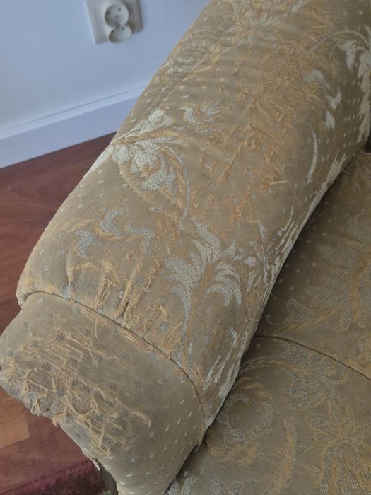 Dwa duże fotele retro