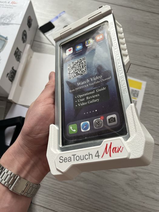 підводний бокс для смартфона Divevolk SeaTouch 4 Max