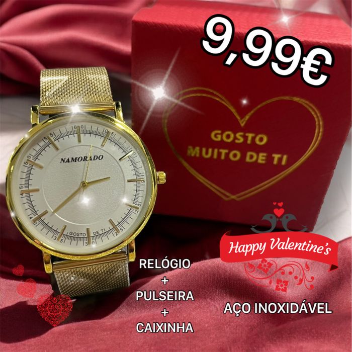 Relogios dia dos namorados