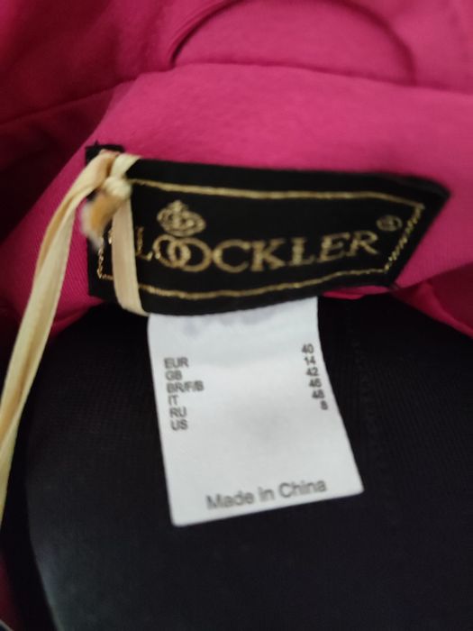 Gloockler żakiet marynarka fuksja nowa 40