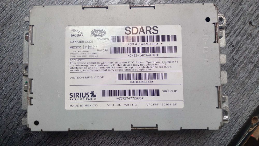 JAGUAR F-Type moduł radia