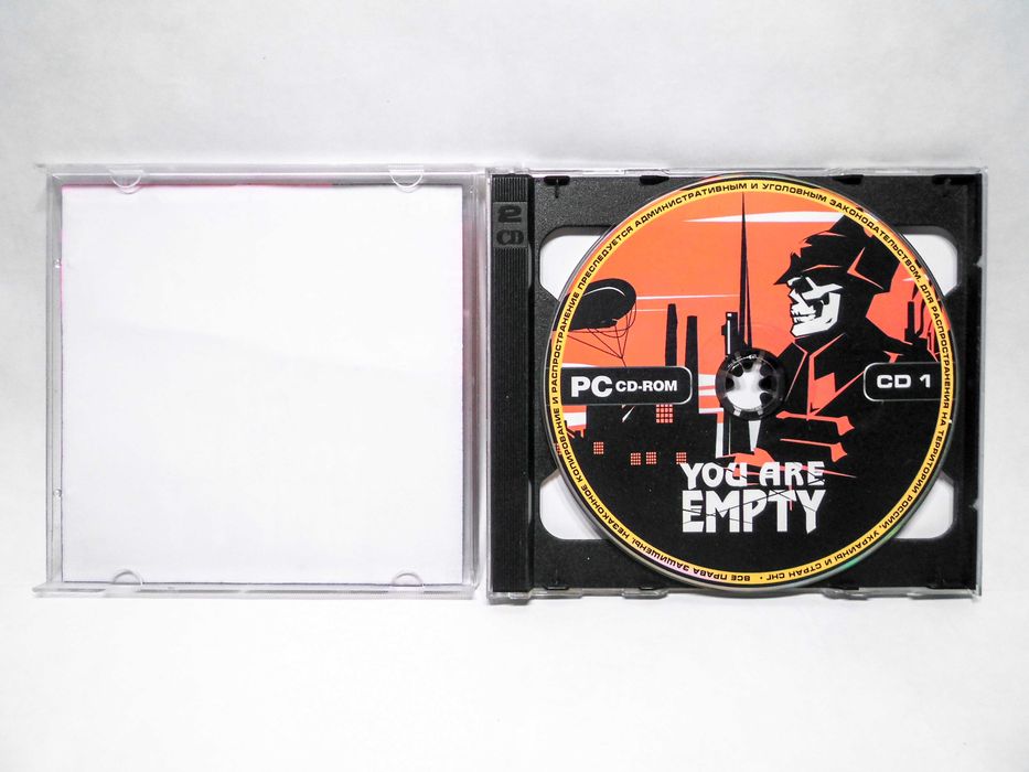 Игра PC CD-ROM You Are Empty. Война 2CD