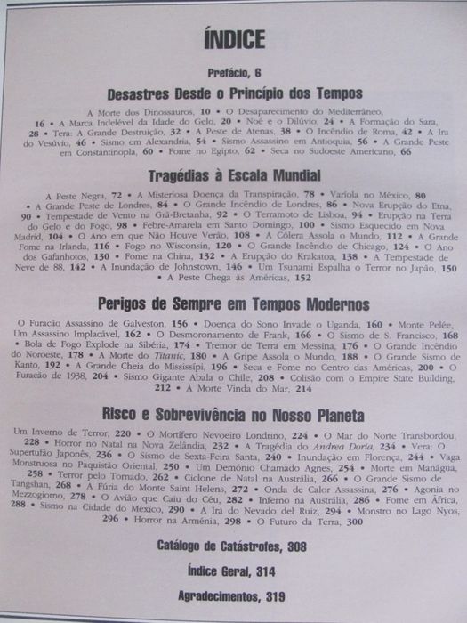 Desastres que Mudaram o mundo
