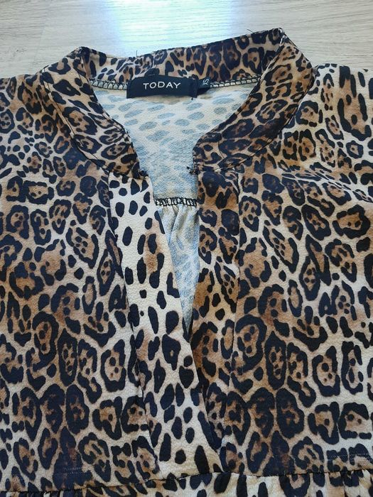 Плаття, р. S, дуже гарний тигровий принт
