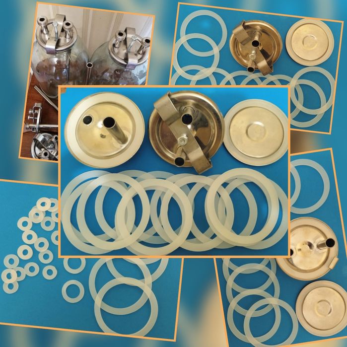 Прокладки на старі молочні бідони.