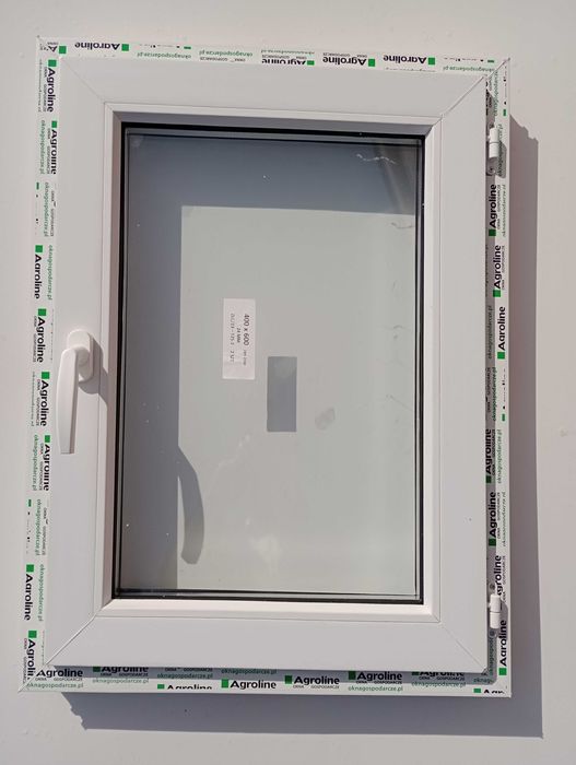 okno PCV szer.55xwys.90 lub 90x60 techniczne dwuszybowe i inne