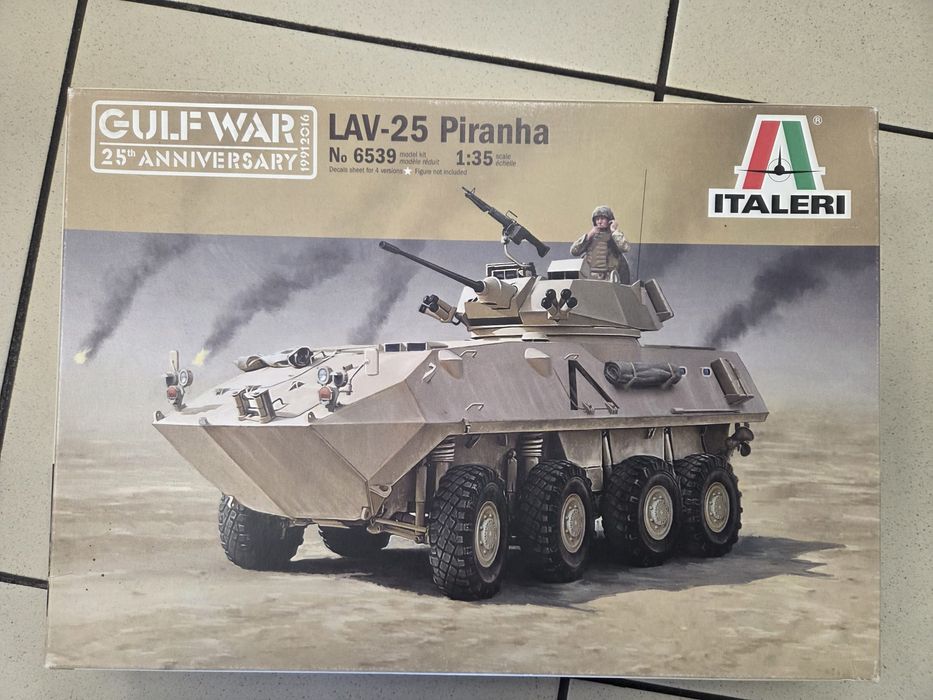 LAV 25 Piranha italleri 1:35 gulf war edition