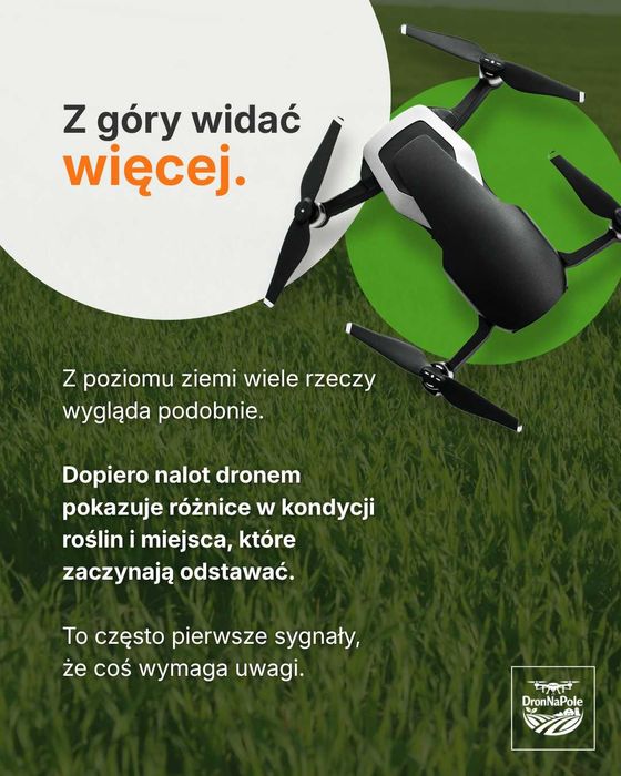 OPRYSKI I MAPY DRONEM | NDVI | Ortofotomapy | Małopolska / Podkarpacie