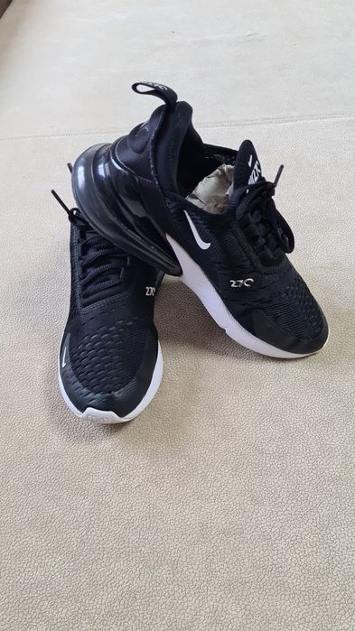 Nike sneakersy niskie unisex czarne rozmiar 38,5