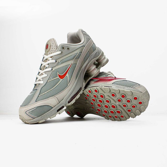 Чоловічі кросівки Supreme x Nike Shox Ride 2 "White/Red" Розміри 40-45