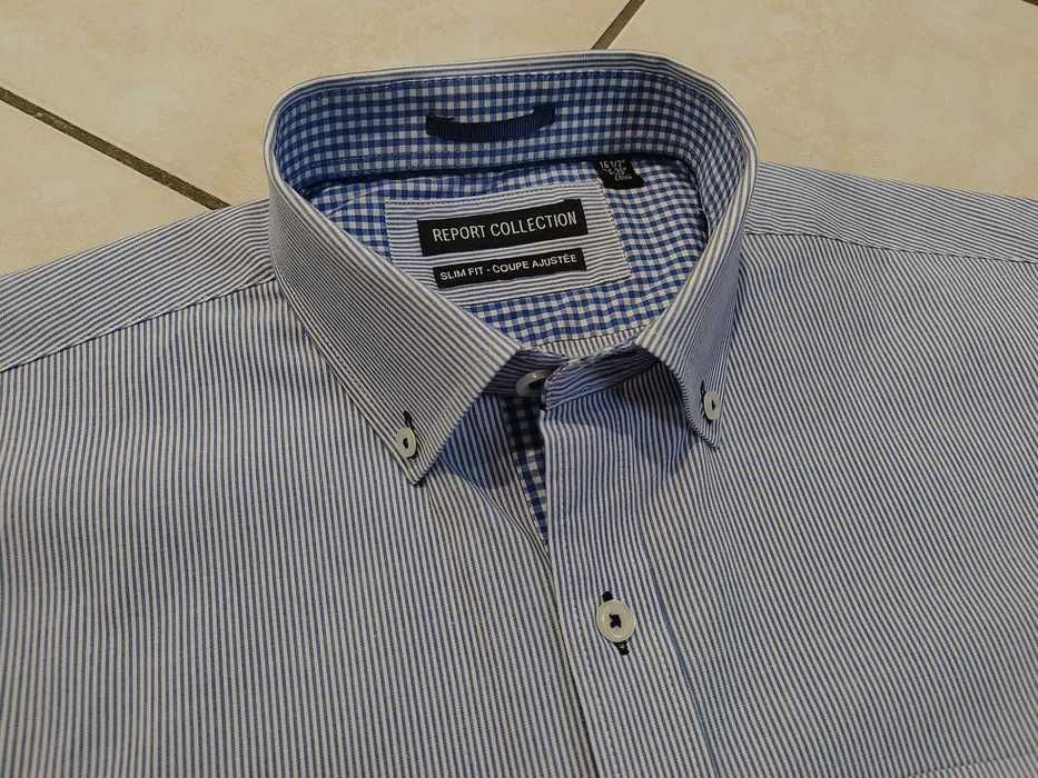 REPORT COLLECTION USA - NOWA! Markowa Koszula Męska rozmiar XL