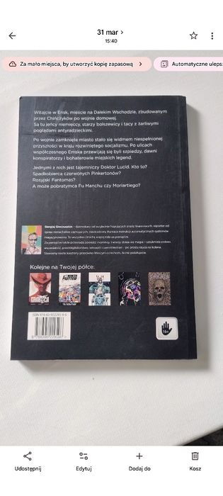 Komiks "Doktor Lucid"