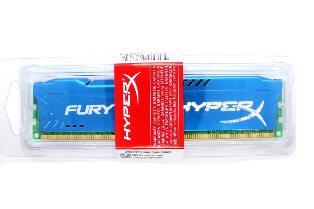 Kingston HyperX FURY Blue DDR3-1600 8192MB PC3-12800 Blue HX316C10F/8