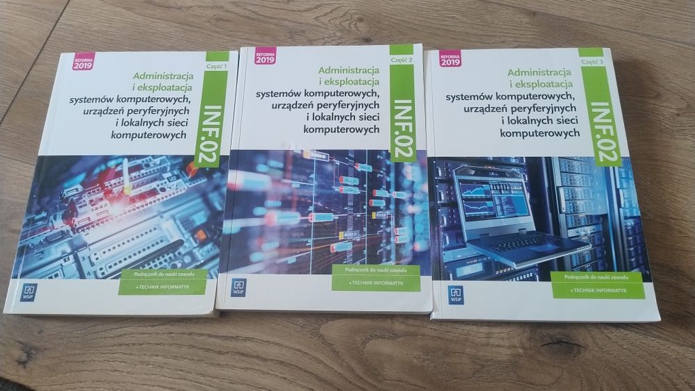 INF.02 Administracja i eksploatacja część 1,2,3  Technik Informatyk!