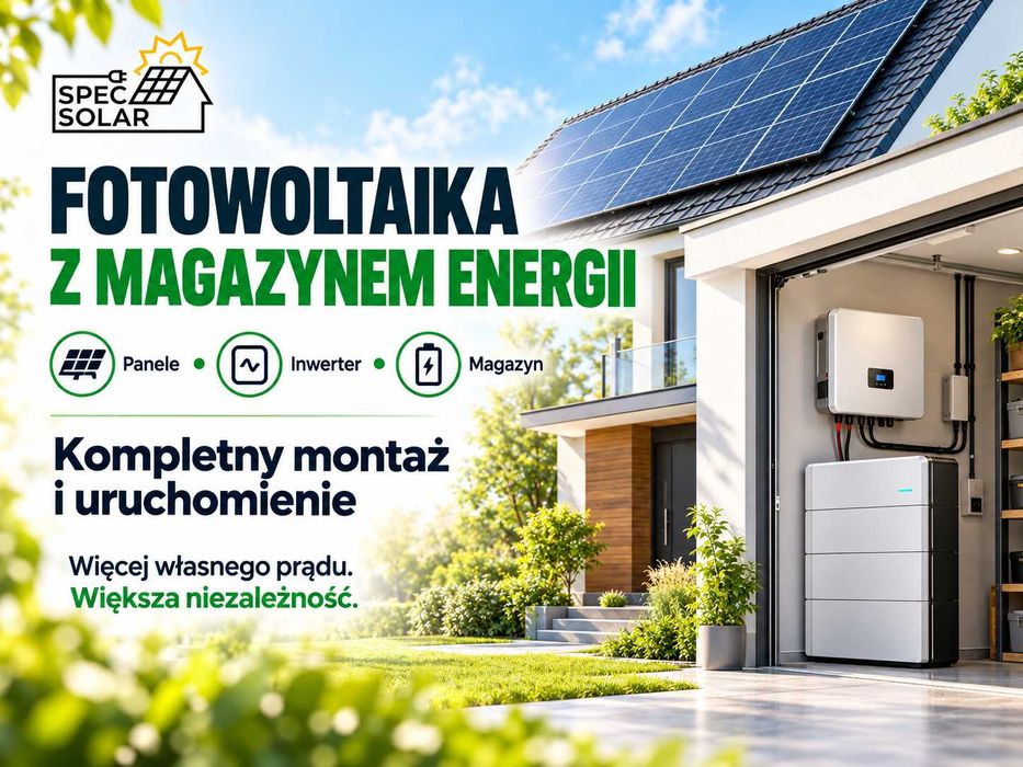 Fotowoltaika z magazynem energii – Kielce ** Dofinansowanie PME2